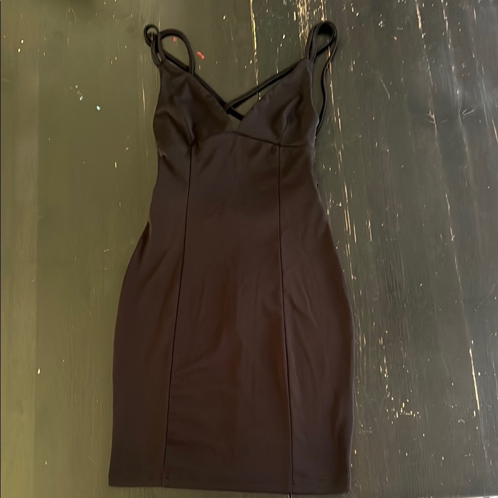 Strappy black dress size small